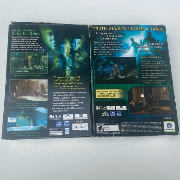โผ๏ธLAST CHANCE ๐2/$20 Set of 2 PC Games CSI Forensic Crime Mystery Games - Picture 7 of 9